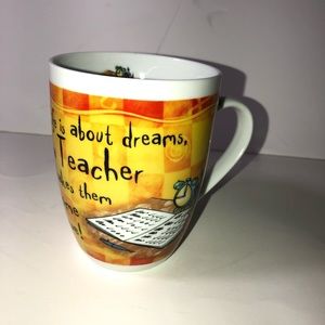 Coffee Mug Tea Cup Gift for Teacher Fine Porcelain